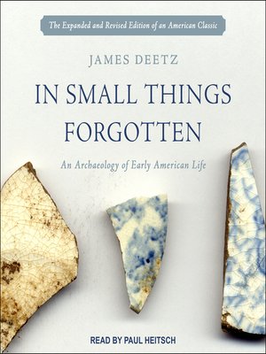 In Small Things Forgotten - Audiobook